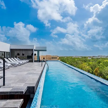 Top Location, Rooftop Pool And Gym With Jungle View, Elle Tulum Appartement